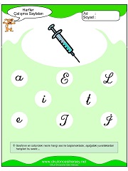 i Sesi Çalışma Sayfaları